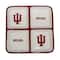The Memory Company NCAA 4 Section Square Ceramic Tray
